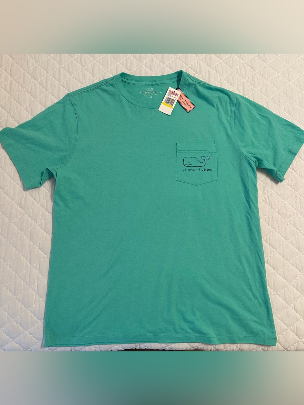 Vineyard Vines Men’s Pocket Tee in Teal